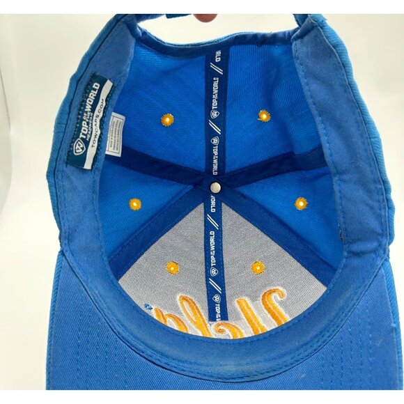 UCLA Bruins Embroidered Blue‎ Adjustable Hat By Top Of The World - Picture 7 of 10